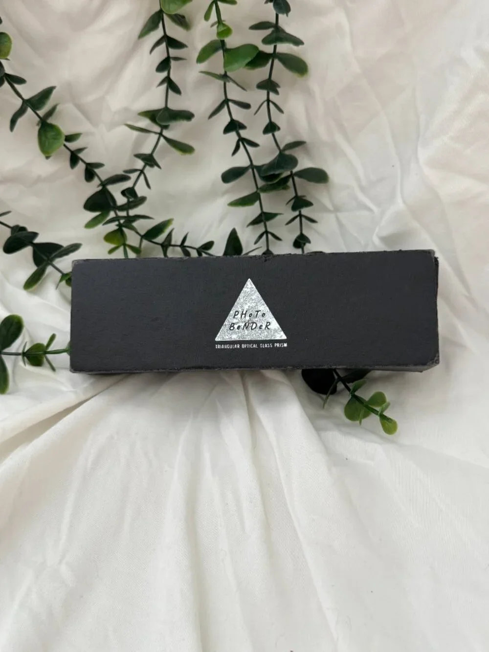 Photo Bender Triangular Optical Glass Prism for Photography (with Box & Pouch)